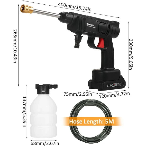 Hidrolavadora Portátil + 2 Baterías 🔋 + ENVIO GRATIS 🚚