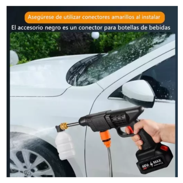 Hidrolavadora Portátil + 2 Baterías 🔋 + ENVIO GRATIS 🚚