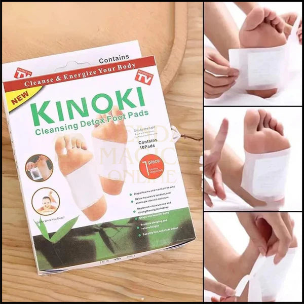 PACK 3 CAJAS DE 10 PARCHES KINOKI + ENVIO GRATIS